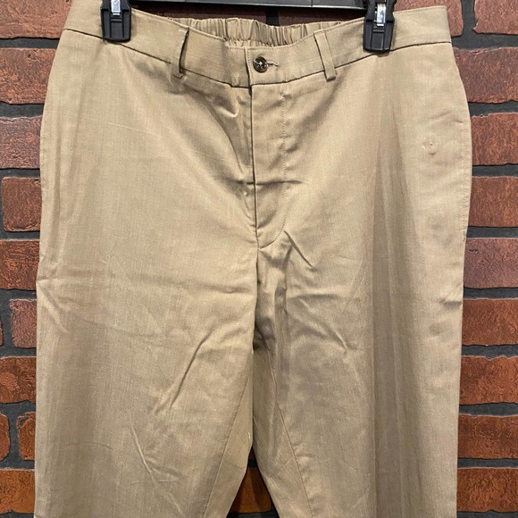 Ted Baker Men’s Jem Pant Khaki Size 35R NWT - Picture 8 of 11